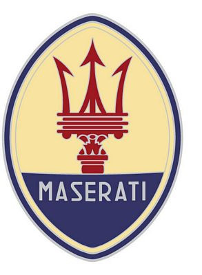 Maserati foreign car Logo Color Decal 3