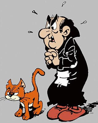 Gargamel and Azrael