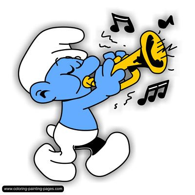 Harmony Smurf Sticker 2