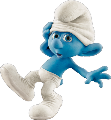 smurf color sticker 101