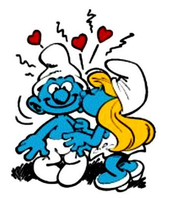 Smurfette decal 6