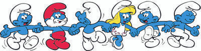 Smurfs Line Up