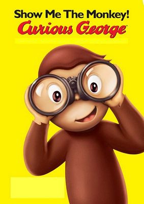 Curious George Vinyl Sticker