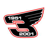 Dale Earnhardt Wings racing sticker