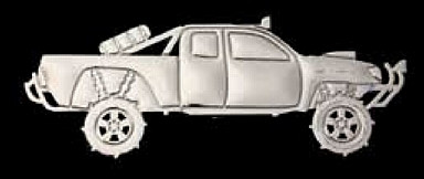 OFF ROAD Pre- Runner Stainless Steel Emblem