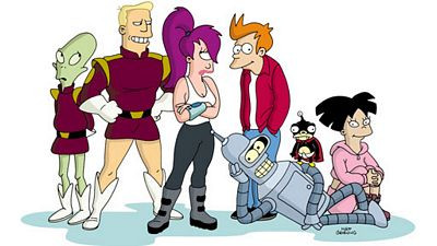 Futurama Cast Decal