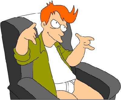 Futurama Fry in Undies