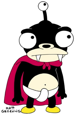 Nibbler Car Sticker Wall Decal 3