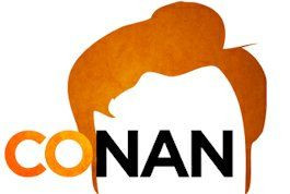 conan obrian logo celeb sticker