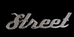 Street Script Chrome METAL Auto Emblem
