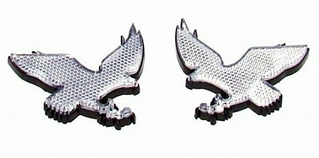 Reflective EAGLE Emblems PAIR