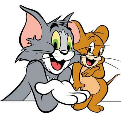 Tom & Jerry Cartoon Stickers