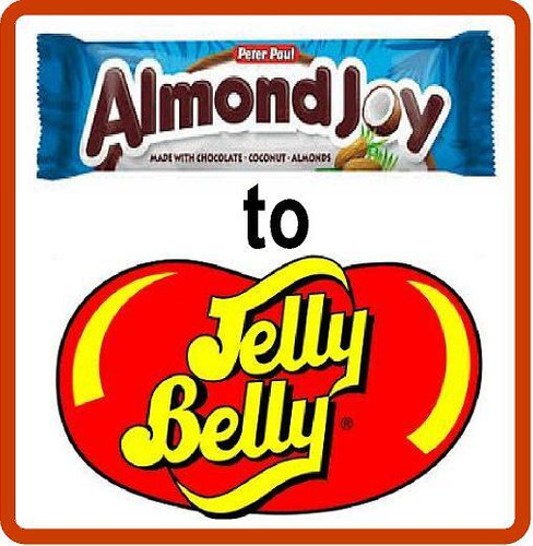 Almond Joy to Jelly Belly CANDY LOGOS