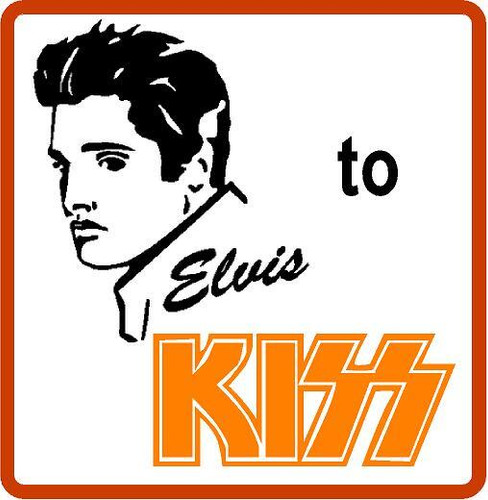 Elvis to KISS BAND DECALS