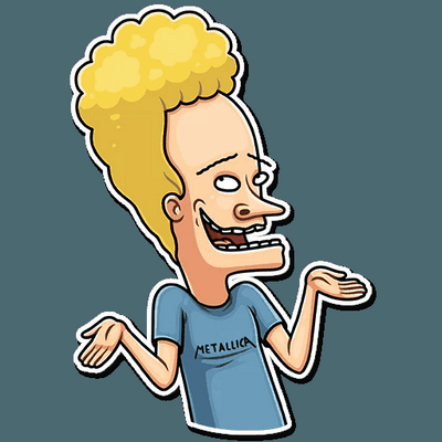 Beavis & Butthead Stickers