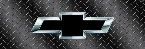 CHEVY Black Logo Rear Window Truck Graphic