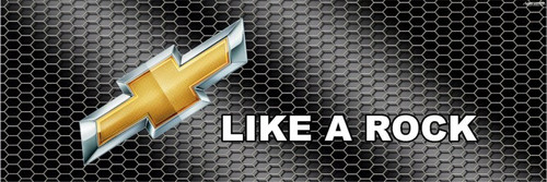 CHEVY Rock Rear Window Graphic