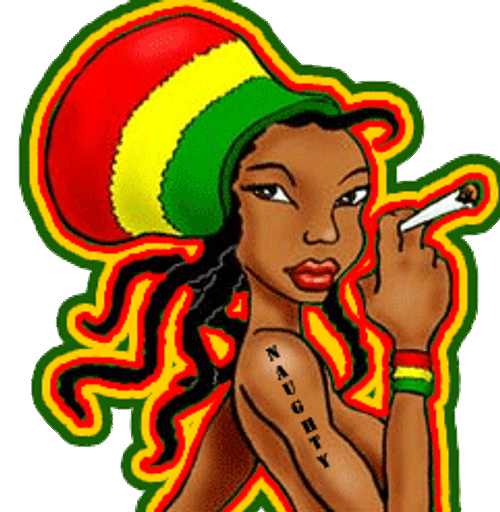 Rasta Reggae Sticker Weed 420 Decal 28