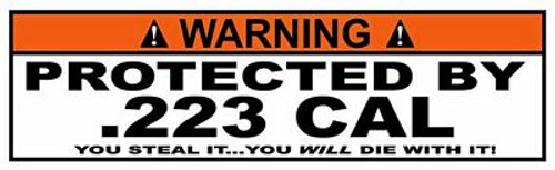 Protected By Funny Warning Sticker Set 11
