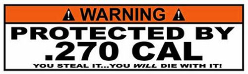 Protected By Funny Warning Sticker Set 12