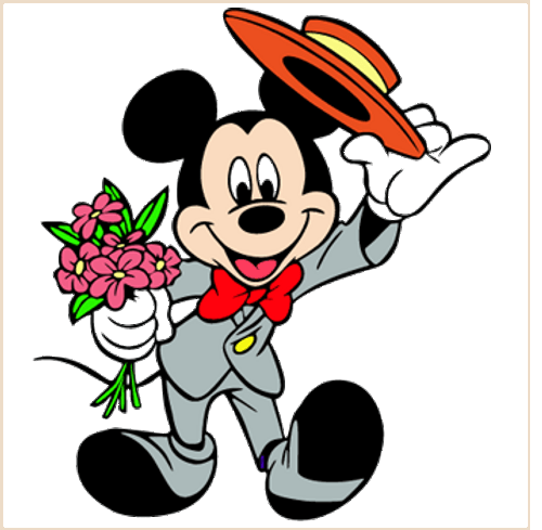 Mickey Mouse Cartoon Decal06 3303