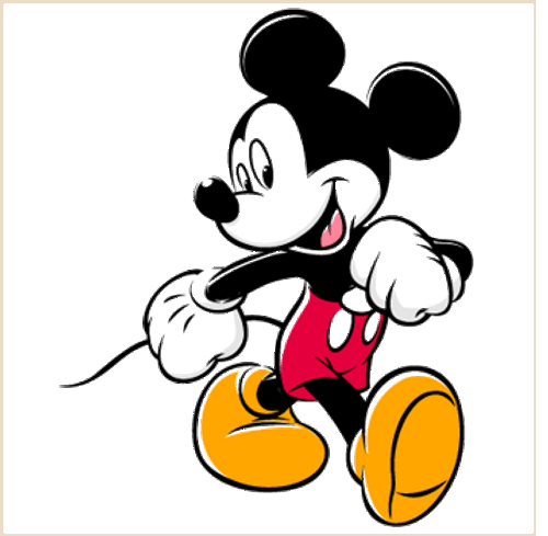 Mickey Mouse Cartoon Decal10 3307