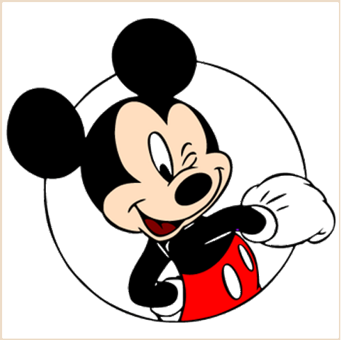 Mickey Mouse Cartoon Decal11 3308