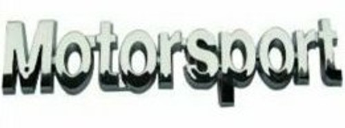 Motorsport Chrome Emblem
