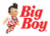 Big Boy Logo fast food sticker