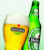Hken Beer Bottle and Glass Rectangular Digital Decal