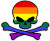 SKULL CAMO FILLS FLAG PRIDE