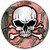SKULL CIRCULAR FILLS Camo Nature with Pink