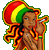 Rasta Reggae Sticker Weed 420 Decal 28