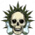 skull with bong and marijuana leaves rastaman skull with cannabis leafs and spliff sticker