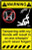 Tampering with Honda Funny Warning Sticker Set