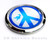 Peace Symbol with Dove Decal Car Chrome Emblem Sticker