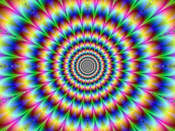 psychedelic patterns wall decal or window sticker06