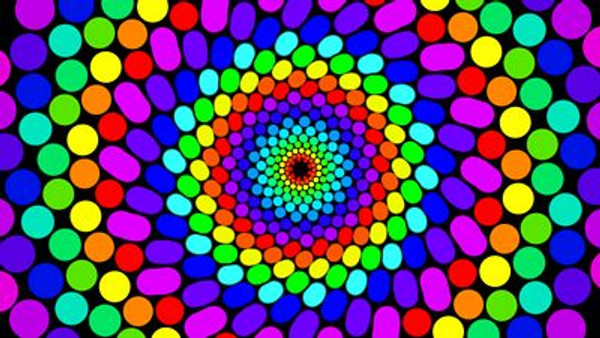psychedelic patterns wall decal or window sticker19