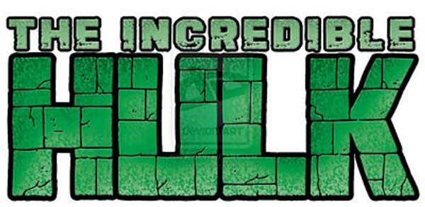 Incredible Hulk Color Sticker 2