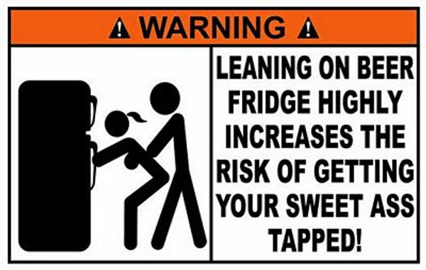 Tool Box Funny Warning Sticker Set 5