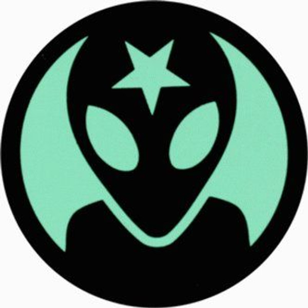 Alien Color Circular Sticker