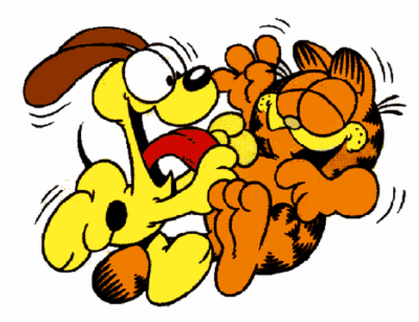 Garfield Color Sticker 2