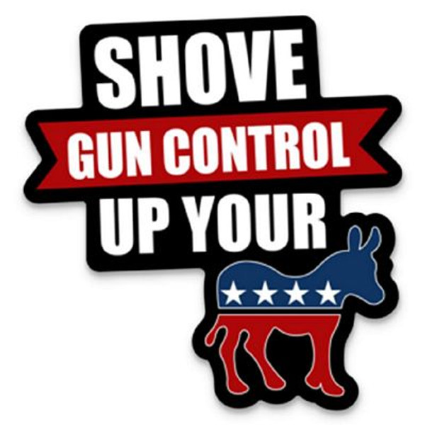 Shove Gun Control Decal