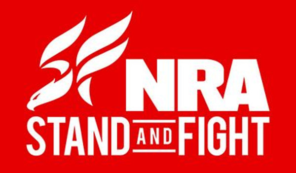 Stand and Fight Red & white gun control sticker
