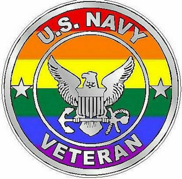NAVY VETERAN flag pride