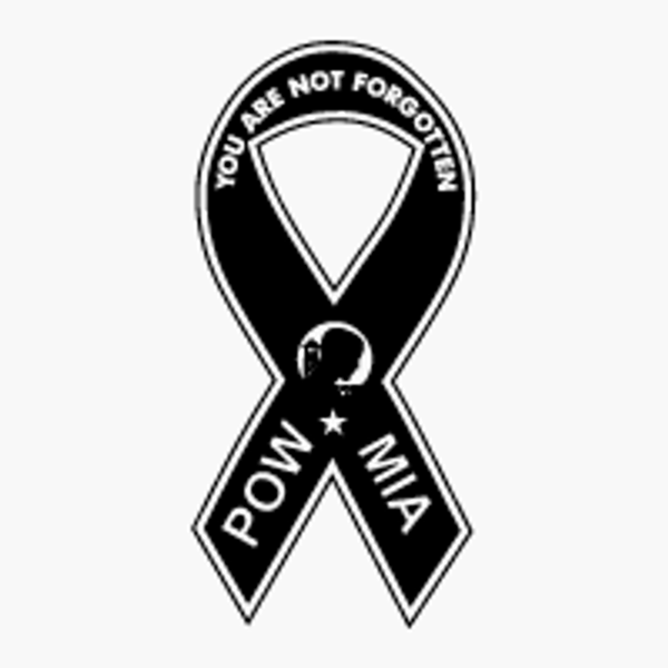 POW MIA Ribbon Military Sticker