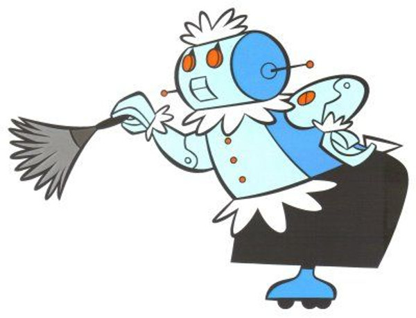 The Jetsons Decal ROSIE Dusting