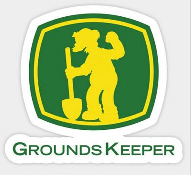 SIMPSON Grounds Keeper Sticker SIMPSON Grounds Keeper Sticker