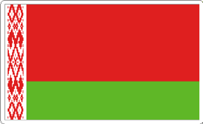 Belarus Flag Sticker