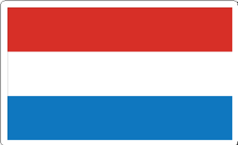Luxembourg Flag Decal